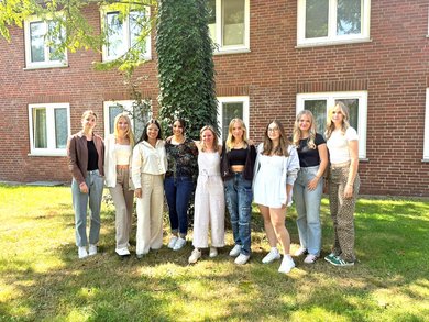 Fachschule für Ernährungstherapie/Diätassistenz Quakenbrück: Gruppenfoto Kurs 2024