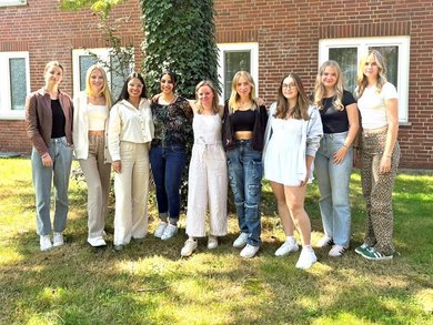 Fachschule für Ernährungstherapie/Diätassistenz Quakenbrück: Gruppenfoto Kurs 2024