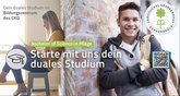 Link auf den Flyer des dualen Studiengangs Bachelor of Science in Pflege