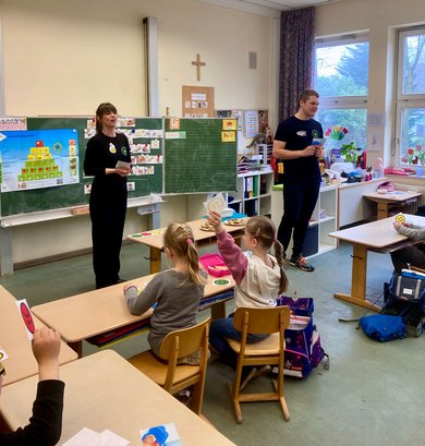 Aktion Gesunde Ernährung  in der Grundschule Hengelage