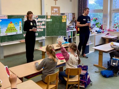Aktion Gesunde Ernährung  in der Grundschule Hengelage